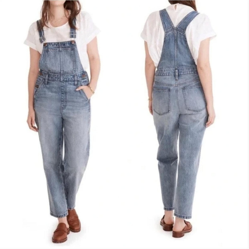 Madewell Straight Leg Overalls